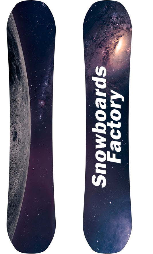 SnowboardsFactory 153cm Sandwich Rocker Snowboard GH-XBN153 for Men-Strong Performance