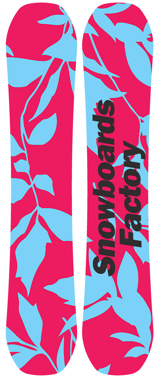 SnowboardsFactory 90cm Sandwich Snowboard GH-XB90 for Kids- Twin Tip Design