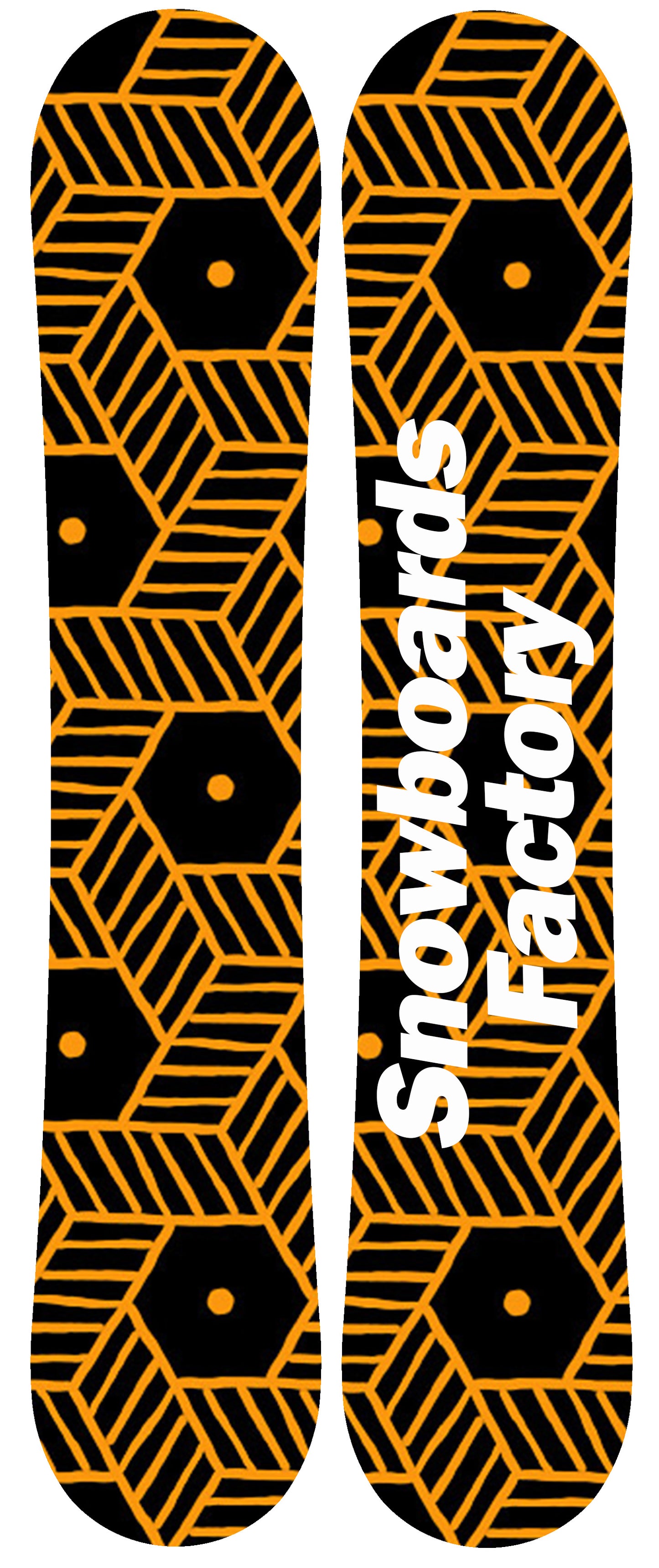 SnowboardsFactory 148cm Sandwich Snowboard GH-XB148 for Women- High Quality Poplar Splicing