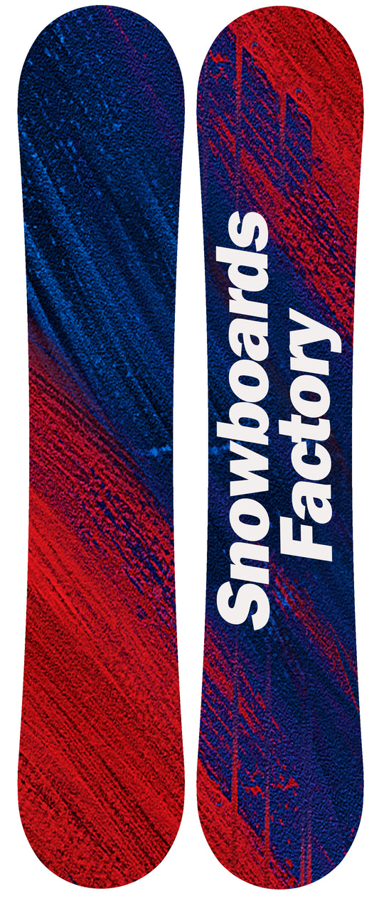 SnowboardsFactory 159cm Sandwich Snowboard GH-XB159 for Men- Kevlar Material