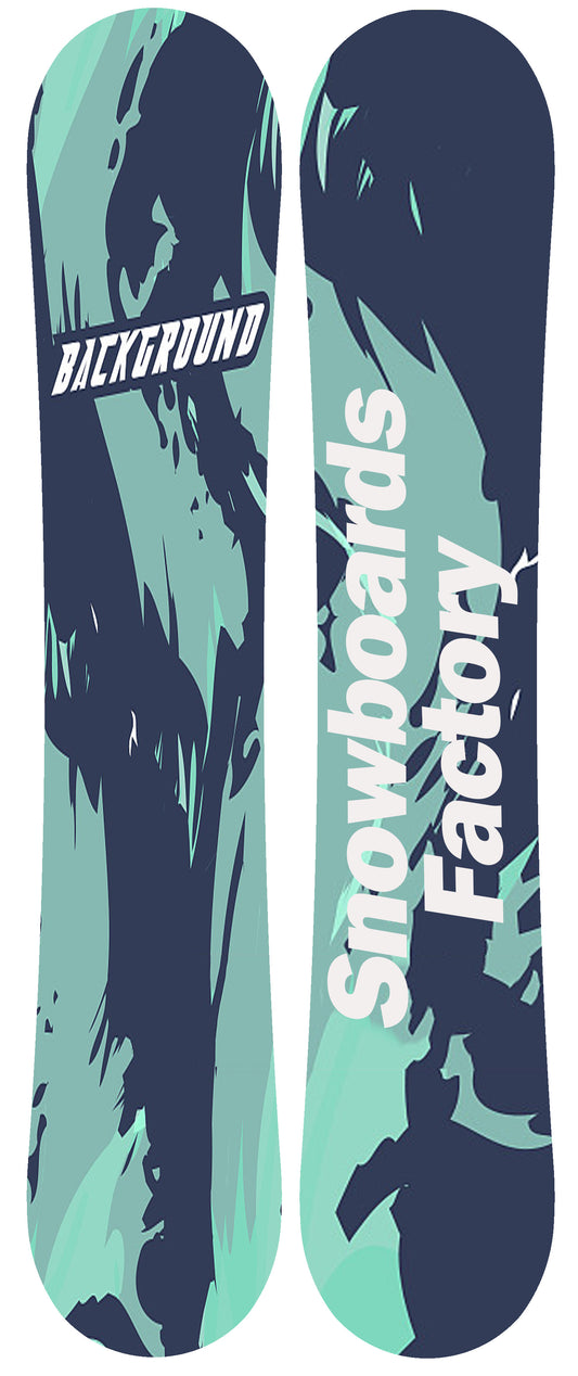 SnowboardsFactory 149cm Cap Camber Snowboard GHZXB149 for Women-Good Taxiing Experience