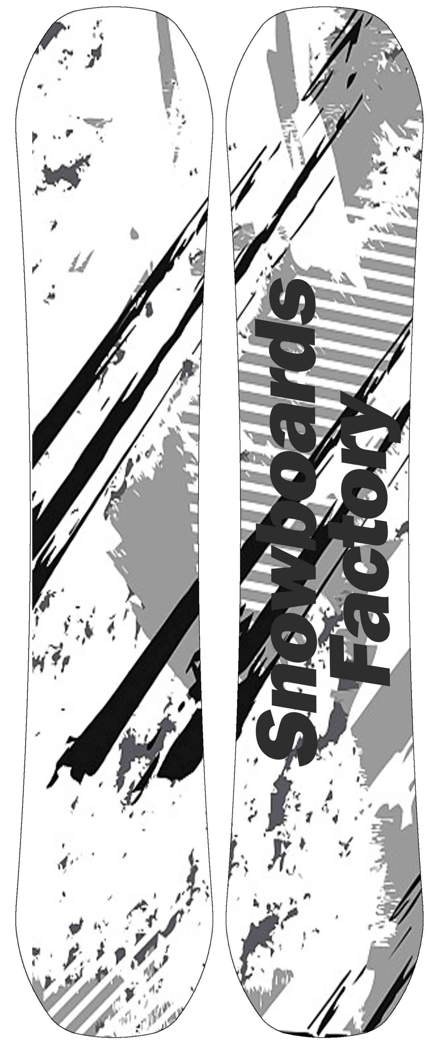 SnowboardsFactory 160cm Cap Snowboard GHZXB160 for Men-Fine Texture