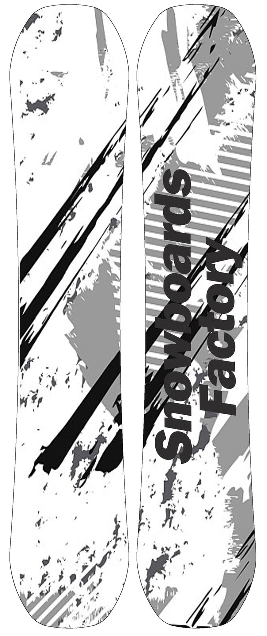 SnowboardsFactory 160cm Cap Snowboard GHZXB160 for Men-Fine Texture