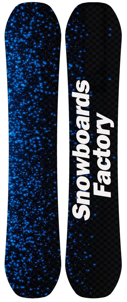 SnowboardsFactory 130cm Sandwich Snowboard GH-XB130 for Junior- Various Patterns Available
