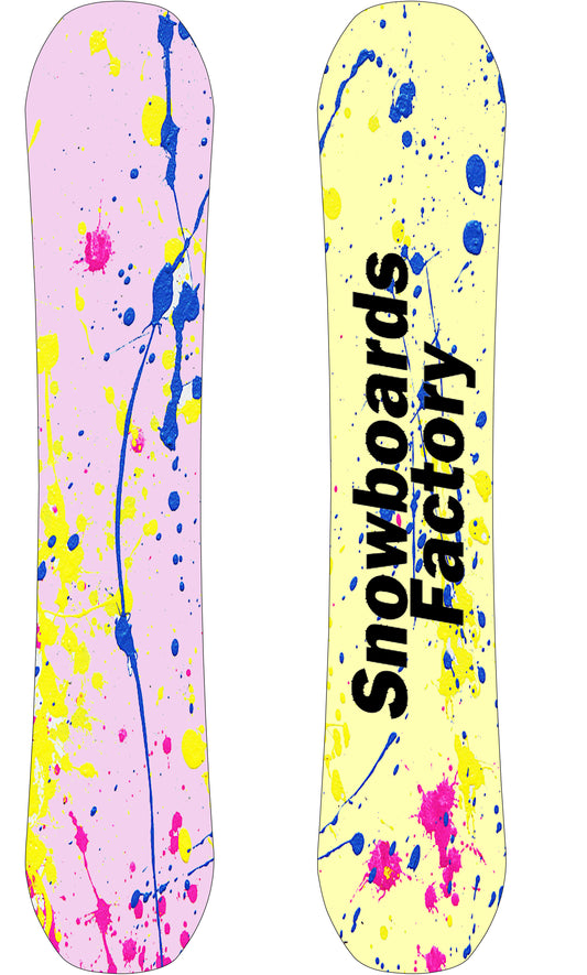 SnowboardsFactory 156cm Sandwich Rocker Snowboard GH-XBN156 for Men-Extended Performance Advantages