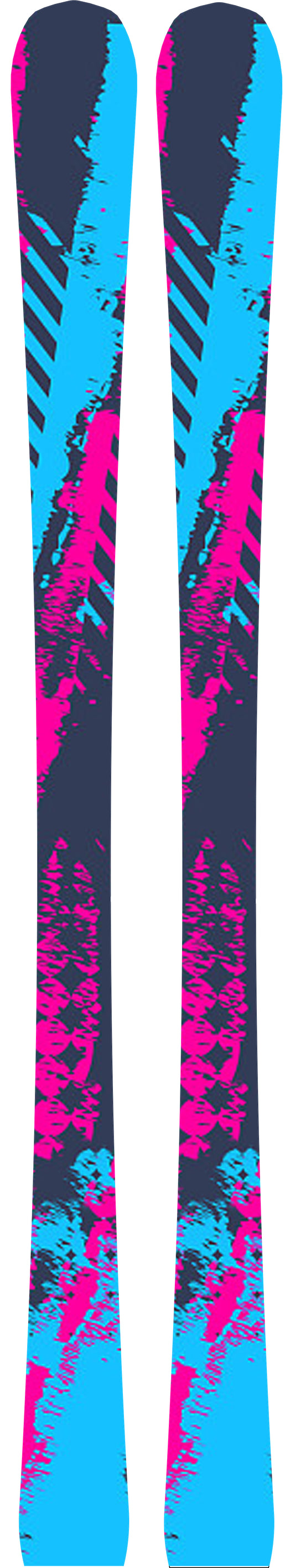 SnowboardsFactory 140cm Sandwich Structure Skis HG-AXQ140-for Piste Terrian