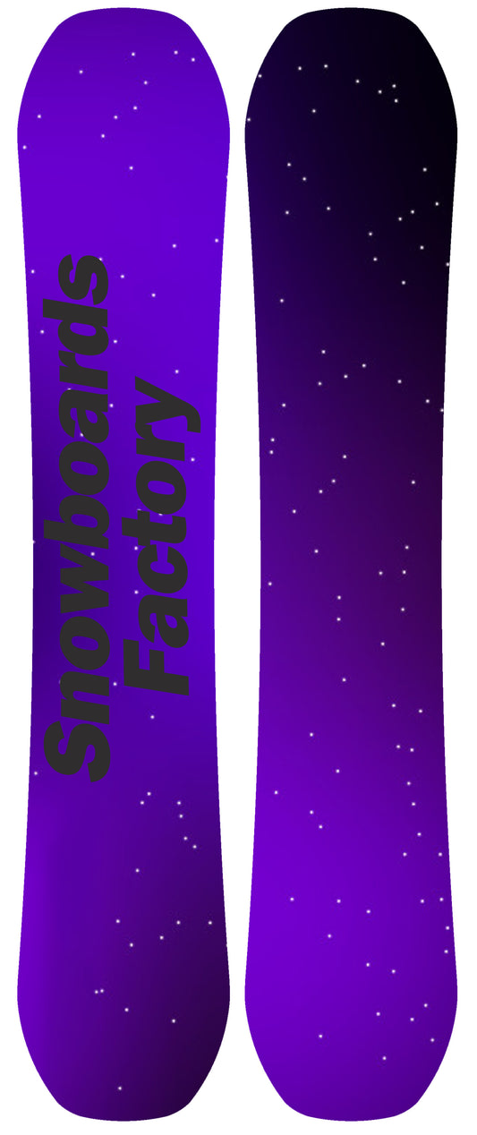 SnowboardsFactory 120cm Sandwich Snowboard GH-XB120 for Junior- Classic and Wear-Resistant