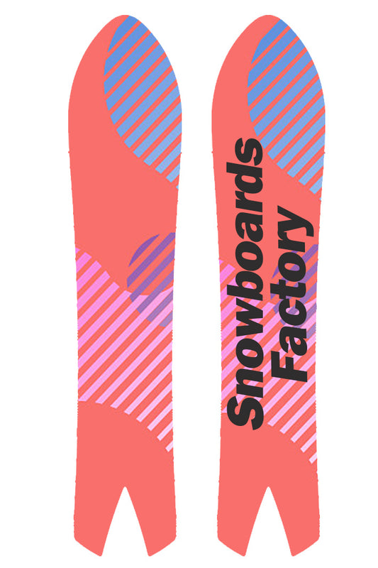 SnowboardsFactory 156cm Swalow Tail Camber Snowboard HGYW-XB156 for wholesale